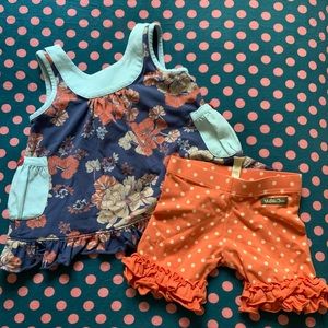 Matilda Jane tunic and shorties